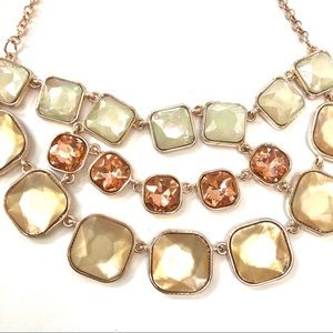 Rose Gold Statement Necklace